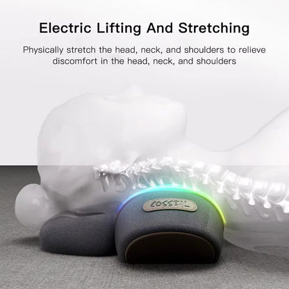 Electric Neck Massager Cervical Pillow Hot Compress with Vibration Fast 5-8 Day Delivery FREE SHIPPING